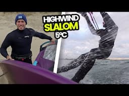 🥶 HIGHWIND SESSION in 5 DEGREES | ‪​⁠@Nico_GER7 ‬ Vlog | shot on @insta360 ACE PRO 2