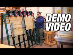 Konterholz - Verleimpresse Demonstrationsvideo (Zusatzvideo)