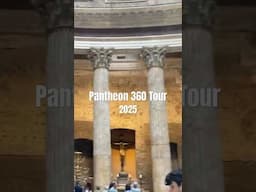 Pantheon in Rome, Italy 2025 #shorts #pantheon #romeitaly #rome #roma #italy #romeattractions