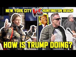 Asking People Their Thoughts On The Trump Administration | Conservative Town vs Liberal Town!