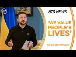 Zelenskyy Says Russia Must Take First Step to End War; Trump Rallies in Michigan to Mark 100 Days