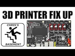 3D Printer Fix Up - Kingroon KLP1 - Part 1 - Hardware - Chris's Basement 2025