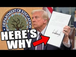 Education EXPERT Explains Why Trump Closed The Department Of Education