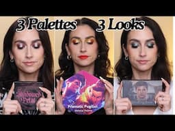 3 Palettes 3 Looks! | Unearthly Shadowed Petal, Glamlite Team Jacob & Game Beauty Street Fighter 6!