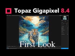 TOPAZ GIGAPIXEL 8 (First Look) Version 8.4