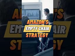 AMAZON'S empty chair strategy | Management lesson from real business scenario #amazon #mba #strategy