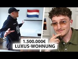 NEUE 1.500.000€ WOHNUNG von MONTE! 🤯🏡 | Live - Reaktion
