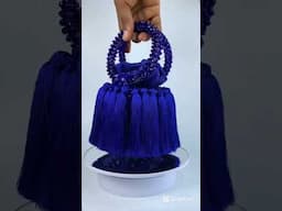 Blue me away💙✨#beadbag #handmade #beadbag #tasselbag
