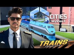 EXPANDING RAILWAY NETWORK TONIGHT | Cities Skylines 2 | Full Gameplay | Hindi