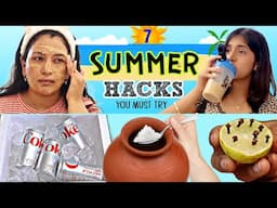7 Summer Hacks- You Must Try At Home | Kitchen Life hacks- CookWithNisha