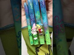 SpongeBob Sanrio Nails! 🧽💦👀 Would you wear these!? #nailart #aquanails @AliciaTheNailDoctor
