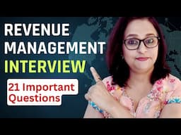 21 Basic Revenue Management Interview Questions -Key Concepts & Best Answers |Freshers & Experienced
