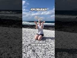 Popcorn beach Fuerteventura #popcornbeach #fuerteventura