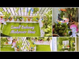 Small Balcony Makeover Ideas | Apartment Balcony Decoration | How To Take Care Your Plants