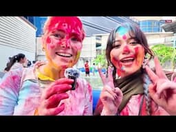 Holi-Songkran Fiesta 2025 in Bangkok, Thailand