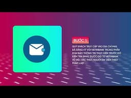 Hướng dẫn xác thực khi mở tài khoản thanh toán online cho Doanh nghiệp trên App VietinBank eFAST