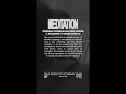 Connect with God through MEDITATION