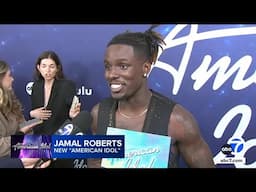 Jamal Roberts reacts to winning 'American Idol'