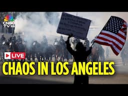 LA Protest LIVE: LAPD Move To Clear Streets in Downtown Los Angeles | 'No Kings Day' Protest | N18G