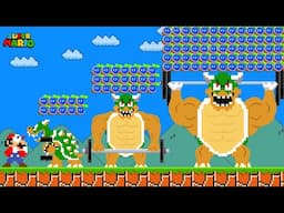 Super Mario Bros., Upgrading Bowser to the STRONGEST EVER with 999 Seed Power-Ups!