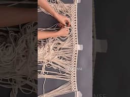 Tutorial on my channel 🤍 #macrame #macrametutorial #macramedress #pants #bohogirl #texsense #diy