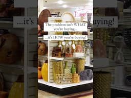 HomeGoods is NOT the problem… but the way you shop there might be! #homedecorating #interiordesign