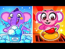 Food Challenge for Kids! Eat Healthy with All Babies Channel | Purr-Purr Stories Cartoon