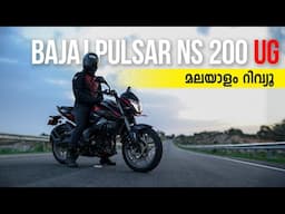 2025 Bajaj Pulsar NS200 UG Detailed Malayalam Review