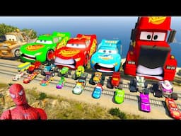 🔴GTA V Epic New Stunt Race For Car Racing Challenge by Trevor and Shark
