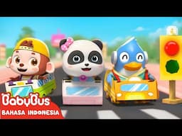 Menyeberang Jalan dengan Aman 🚸| Kebiasaan Baik | Lagu Anak-anak | BabyBus Bahasa Indonesia