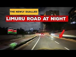 You Won’t Believe How LIMURU ROAD Looks at Night! | Nairobi Night Drive 2025