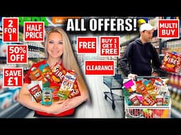 Buying ONLY OFFERS in ALL supermarkets! IS IT WORTH SHOPPING AROUND?