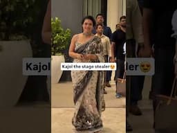 Kajol spotted outside jio studio in Bkc, Bandra. #kajol #spotted #e24