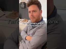 “I’m so hungry” prank at tarte HQ