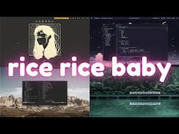 rice rice baby episode 3 - everyone listened to my feedback, so many beautiful desktops