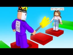 Roblox BUT I Used op Slap on Karen