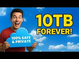 Get 10 TB of Cloud Storage for Life! (STOP paying monthly!)