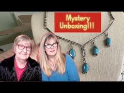 Part 4 of Mystery Jewelry Unboxing ! Antique Store Finds!!