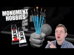 New Expert Artist Paints & Brushes from Monument Hobbies! #miniature #warhammer
