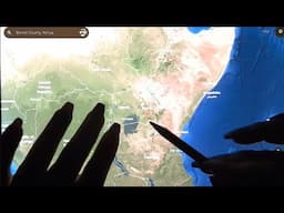 ASMR ~ Bomet, Kenya History & Geography ~ Soft Spoken Map Tracing Google Earth