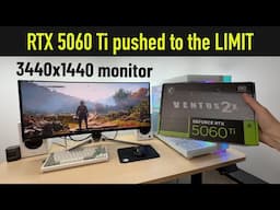 Can the RTX 5060 Ti handle Ultrawide Gaming at 3440x1440? [Ray Tracing, DLSS]