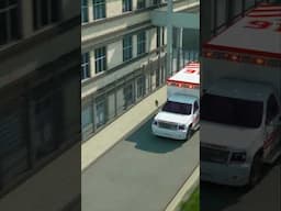 🤕🤒 Qui a besoin de l'aide d'une ambulance?🚑 #dessinanimé #pourlesenfants #voitures