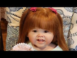🎁ADORABLE Happy Mail For New Toddler Danica!🌺Summer Romper Outfit Change👩‍🦰 (Ping Lou Adele Sculpt)