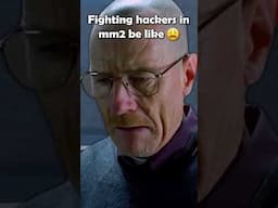 Fighting Hackers in MM2 Be Like 😳 #roblox #shorts #mm2 #memes #viralvideo #trending #fyp #fyptiktok