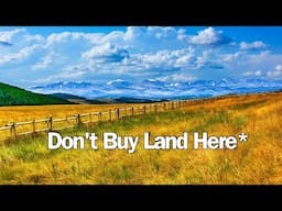 DON’T Buy Land in Montana Until You Watch This!