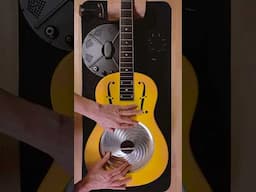“Hotplate” Electric Resonator Conversion!  #guitarlesson #guitargear #guitar