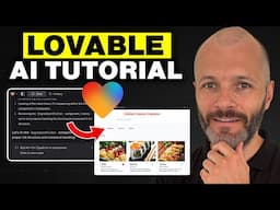 Lovable AI Tutorial: Build your website without coding (step-by-step)