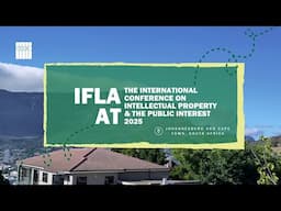 IFLA at the International Conference on Intellectual Property and the Public Interest 2025