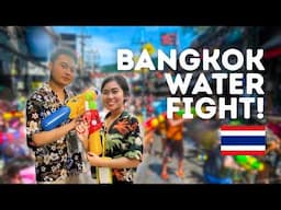 Surviving Thailand’s INSANE Water War 😱💦 Songkran 2025