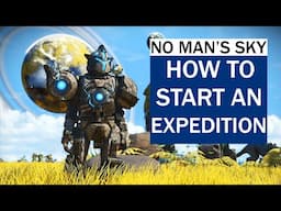 No Mans Sky How To Start An Expedition In Current Save